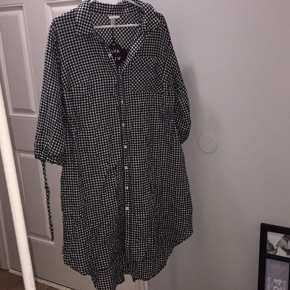 Plaid dress